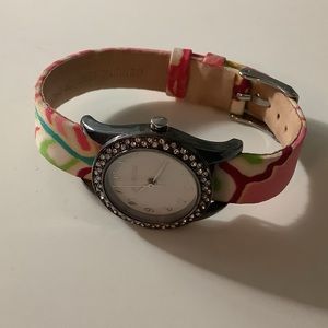 Vera Bradley Interchangeable Watch with Strap